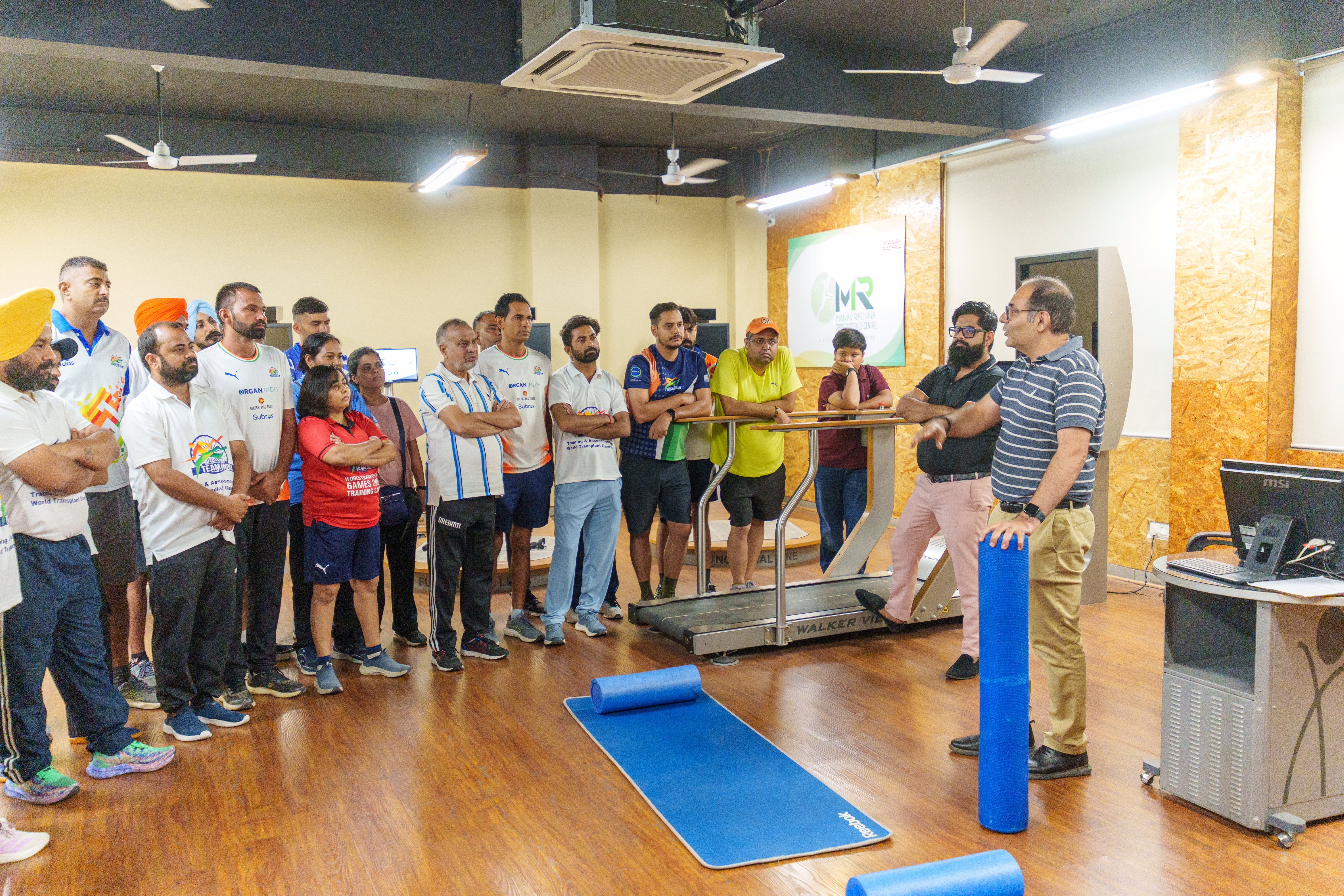 Team India athletes at Camp 1 for WTG 2027